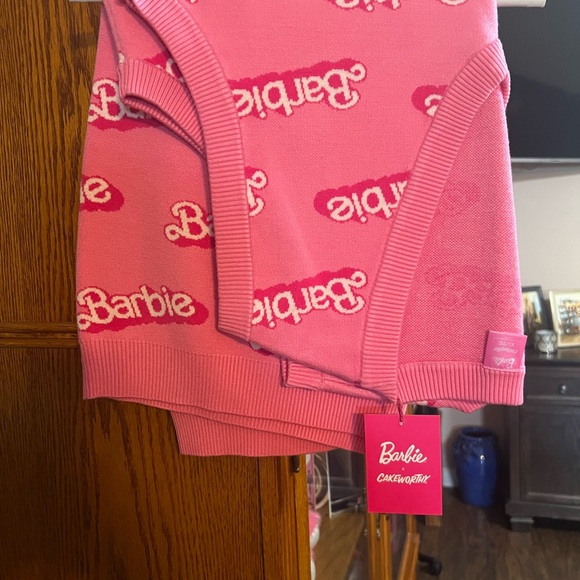 Barbie Pink V-Neck Sweater Vest - Picture 2 of 4